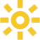 Symbole jaune